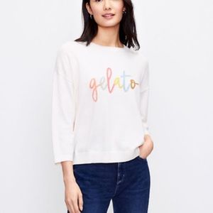 LOFT Cotton Gelato Sweater